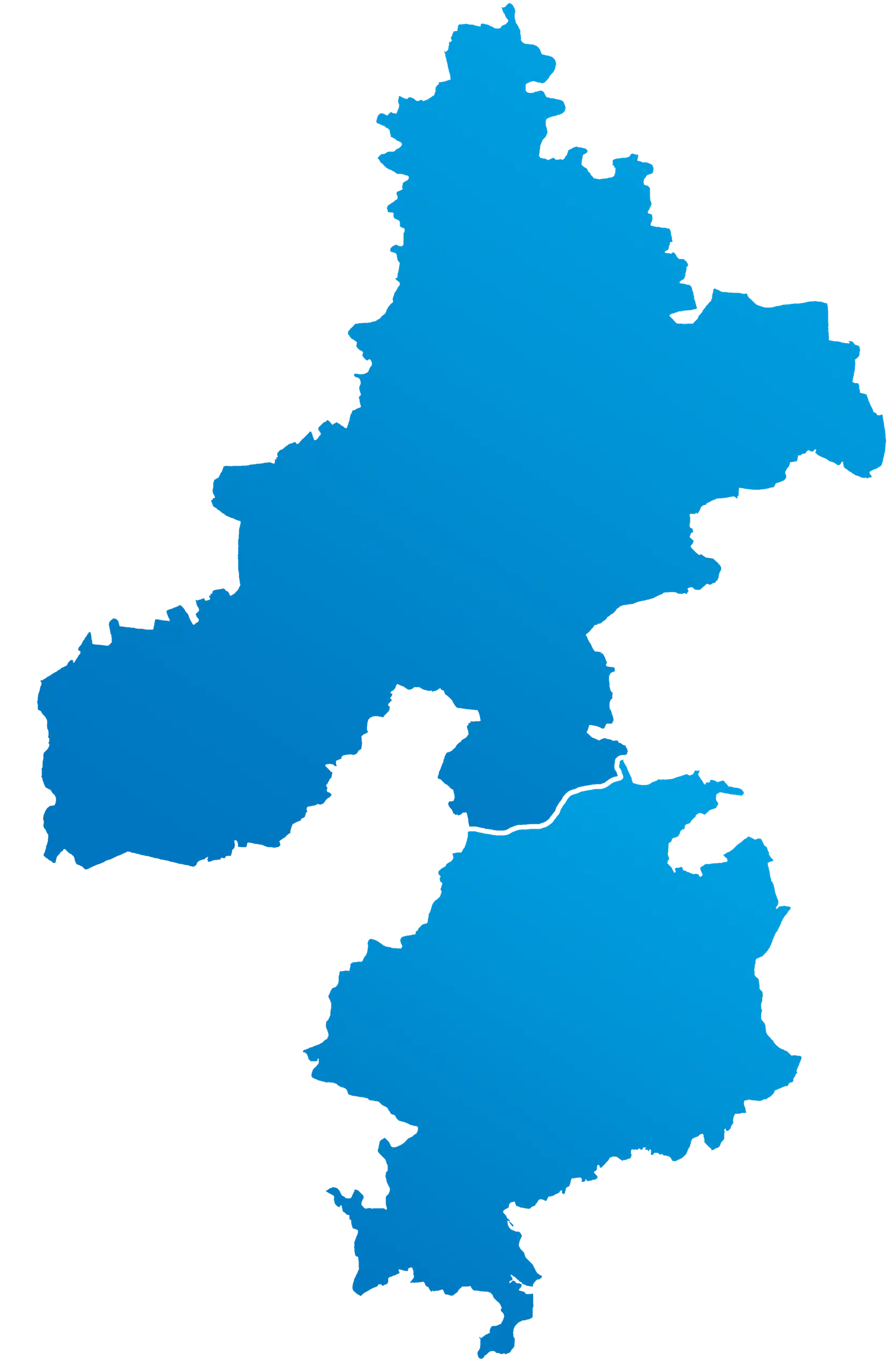 Gebiet des AfD-Kreisverbandes Nienburg-Schaumburg: Landkreise Nienburg/Weser und Schaumburg